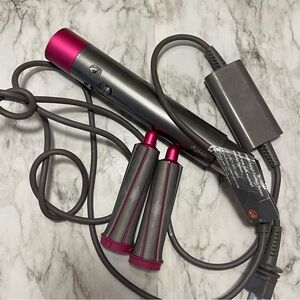 Dyson Air Wrap with curling barrels